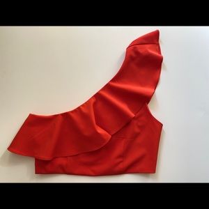 Bright Orange crop top